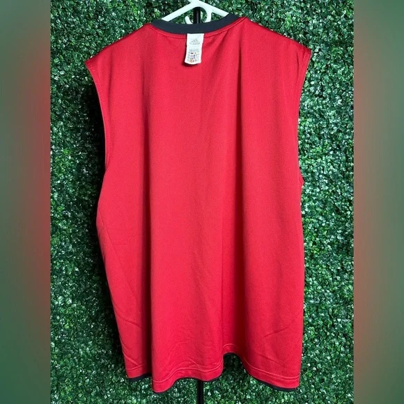 Adidas Vintage Y2K Reverseable Red and Black Basketball Jersey - Picture 10 of 10